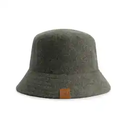 ANWB Mgo Mignon Dames Bucket Hat Wolmix Groen aanbieding