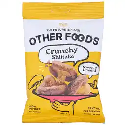 Holland & Barrett Other Foods Crunchy Shiitake Mushrooms Chips - 40g aanbieding