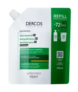 De Online Drogist Vichy Dercos Shampoo Anti Drandruff Droog Haar Refill aanbieding