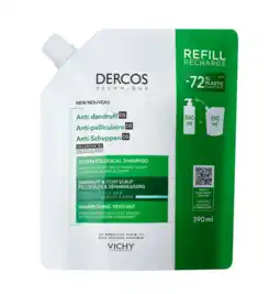 De Online Drogist Vichy Dercos Shampoo Anti Dandruff Normaal tot Vet Haar Refill aanbieding