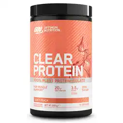 Holland & Barrett Optimum Nutrition Clear Protein 100% Plant Protein Isolate Peach - 280g aanbieding