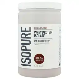 Holland & Barrett Isopure Whey Protein Isolate Chocolate Flavour - 480g aanbieding