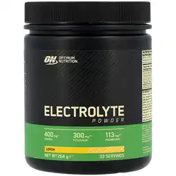 Holland & Barrett Optimum Nutrition Electrolyte Powder Lemon - 264g aanbieding