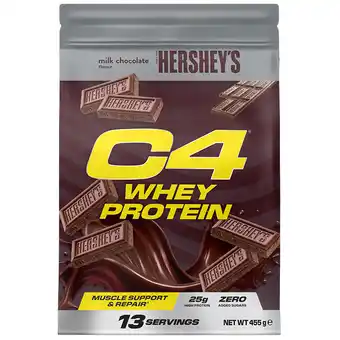 Holland & Barrett Cellucor C4 Whey Protein Milk Chocolate Hershey's - 455g aanbieding