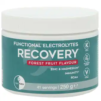 Holland & Barrett Go-Keto Functional Electrolytes Recovery Forest Fruit - 250g aanbieding