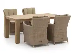 Kees Smit Intenso Adriano/ROUGH-X 180cm dining tuinset 5-delig aanbieding