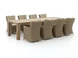 Kees Smit Intenso Adriano/ROUGH-X 320cm dining tuinset 9-delig aanbieding