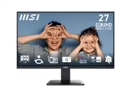 MediaMarkt MSI Pro Mp273u - 27 Inch 3840 X 2160 (ultra Hd 4k) Ips-paneel aanbieding