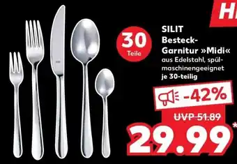 Kaufland DE Silit Besteck Garnitur Midi aanbieding