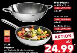 Kaufland DE Silit Pfannen Wok-Pfanne aanbieding