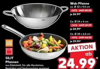 Kaufland DE Silit Pfannen Wok-Pfanne aanbieding