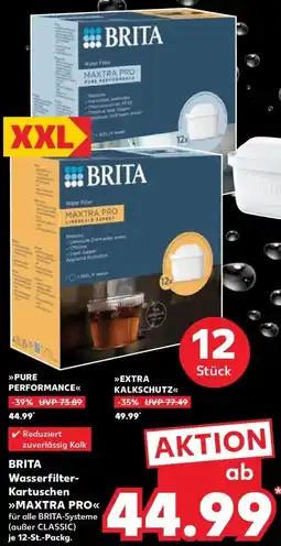 Kaufland DE Brita Wasserfilter Kartuschen MAXTRA PRO aanbieding