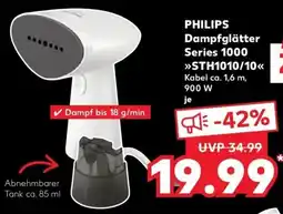 Kaufland DE Philips Dampfglätter Series 1000 STH1010/10 aanbieding