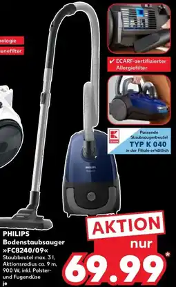 Kaufland DE Philips Bodenstaubsauger FC8240/09 aanbieding