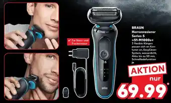 Kaufland DE Braun Herrenrasierer Series 5 51-M1000s aanbieding