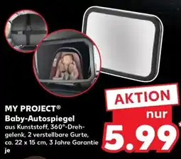 Kaufland DE My Project Baby Autospiegel aanbieding