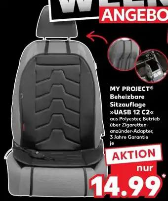 Kaufland DE My Project Beheizbare Sitzauflage UASB 12 C2 aanbieding