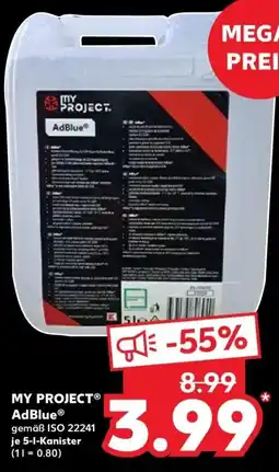 Kaufland DE My Project AdBlue aanbieding