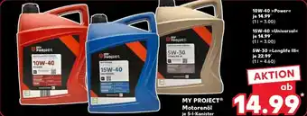 Kaufland DE My Project Motorenöl aanbieding
