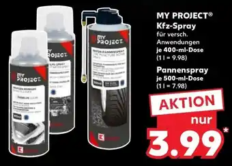 Kaufland DE My Project Kfz-Spray aanbieding