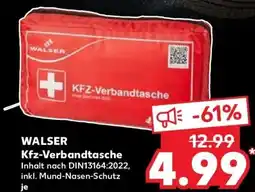 Kaufland DE Walser KFZ Verbandtasche aanbieding