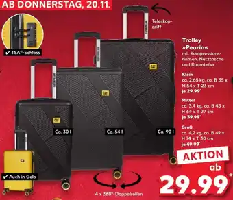 Kaufland DE Trolley Peoria Klein aanbieding