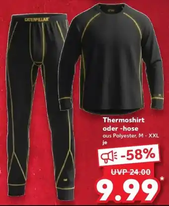Kaufland DE Thermoshirt oderhose aanbieding