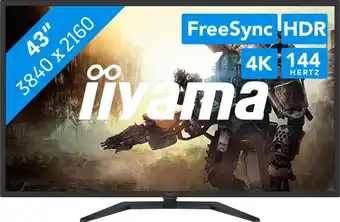 Bol.com Iiyama G-MASTER G4380UHSU-B1 Red Eagle - LED-Monitor - 43 aanbieding