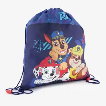 Scapino Paw Patrol gymtas blauw 1liter aanbieding