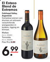 Sligro El Esteco Blend de Extremos aanbieding
