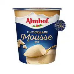 Jumbo Almhof Chocolademousse Wit 200 g aanbieding