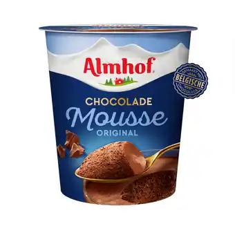 Jumbo Almhof Chocolademousse Original 210 g aanbieding