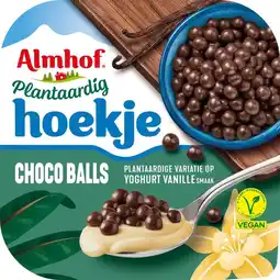 Jumbo Almhof Plantaardig Hoekje Choco Balls Vanille Smaak 125 g aanbieding