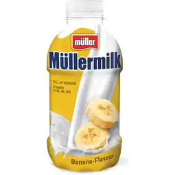 Jumbo Müller Müllermilk Banana Flavour 400 g aanbieding