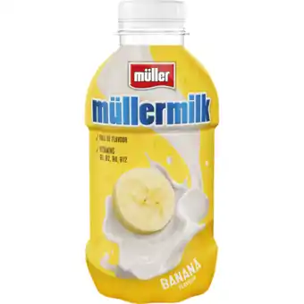 Jumbo Müller Müllermilk Banana Flavour 400 g aanbieding