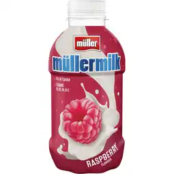 Jumbo Müller Müllermilk Raspberry Flavour 400 g aanbieding