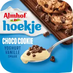 Jumbo Almhof Hoekje Choco Cookie Yoghurt Vanillesmaak 150 g aanbieding