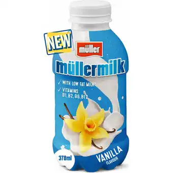 Jumbo Müller Müllermilk Vanilla Flavour 400 g aanbieding