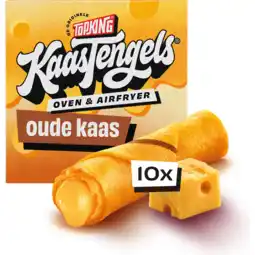 Jumbo Topking KaasTengels Oven & Airfryer Oude Kaas 10 Stuks 150 g aanbieding