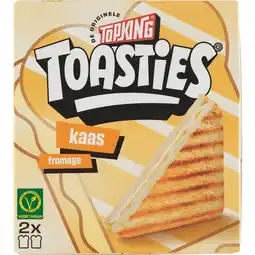 Jumbo Topking Toasties Kaas 2 Stuks 180 g aanbieding