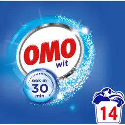 Jumbo Omo Waspoeder Wit 14 Wasbeurten aanbieding