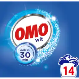Jumbo Omo Waspoeder Wit 14 Wasbeurten aanbieding