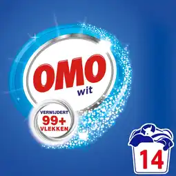Jumbo Omo Waspoeder Wit 14 Wasbeurten aanbieding