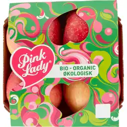 Jumbo Pink Lady Biologische Appels 4 Stuks aanbieding