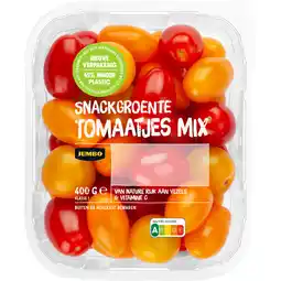 Jumbo Jumbo Snackgroente Tomaatjes Mix 400 g aanbieding