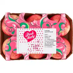 Jumbo Pink Lady Appels 6 Stuks aanbieding