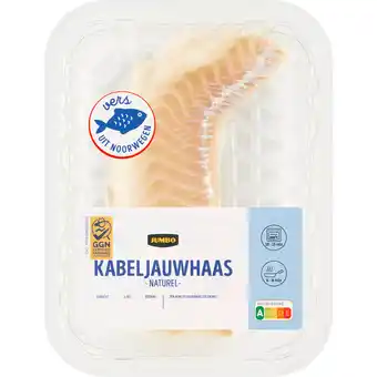 Jumbo Jumbo Kabeljauwhaas Naturel ca. 130 g aanbieding