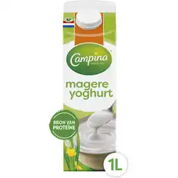Jumbo Campina Magere Yoghurt 1 L aanbieding