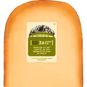 Jumbo De Rotterdamsche Oude kaas 36 weken 350 g aanbieding