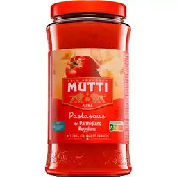 Jumbo Mutti Pastasaus Parmigiano Reggiano 400g aanbieding